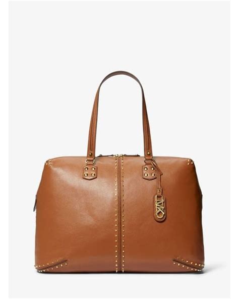 michael kors weekendtas|michael kors large travel tote.